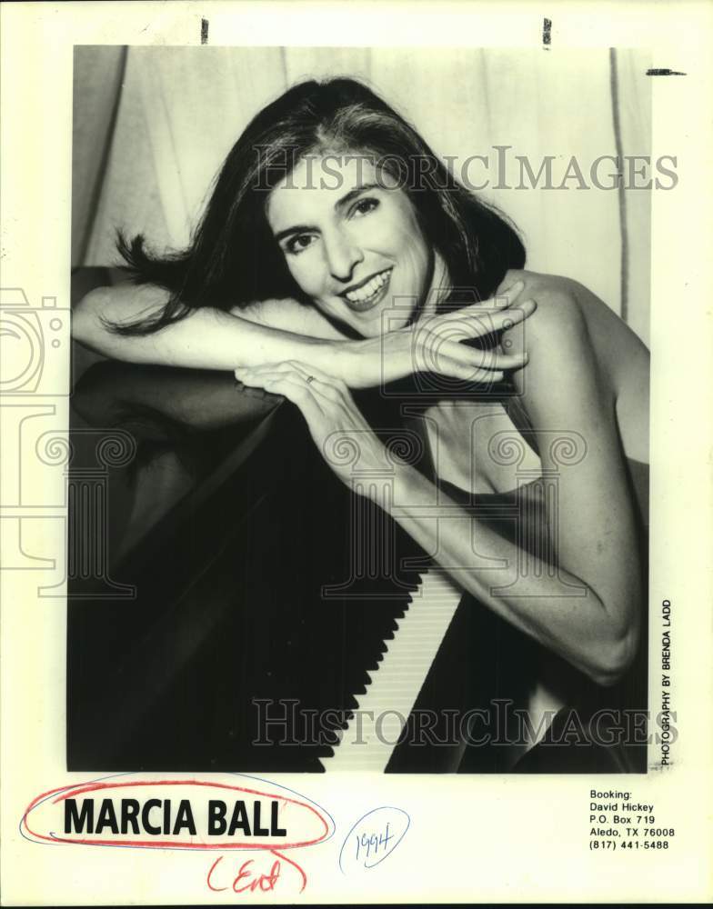 1994 Musician Marcia Ball, Entertainer - Historic Images