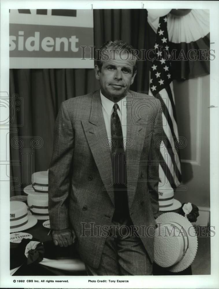 1992 Press Photo Actor William Devane in &quot;The President&#39;s Child&quot; on CBS TV - Historic Images