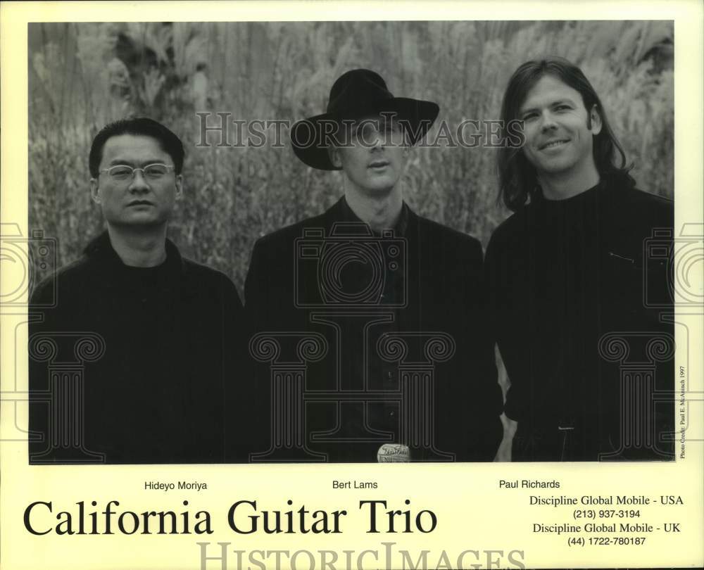 1997 Press Photo California Guitar Trio Musical Group - Historic Images