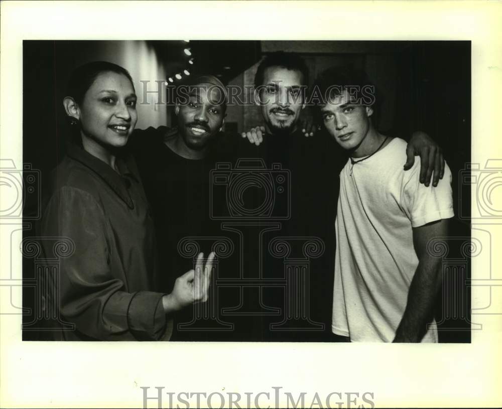 1993 Press Photo Dancer/Choreographer Marina Borrego Perez with Dancers - Historic Images