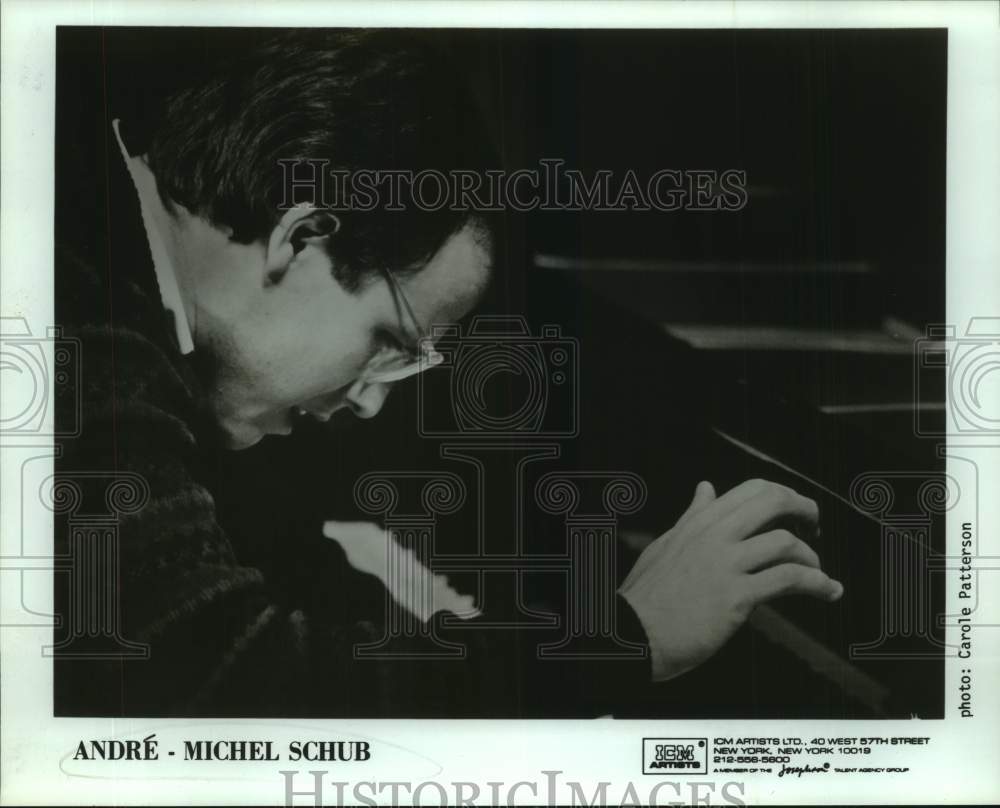 Press Photo Andre-Michel Schub, Pianist - Historic Images