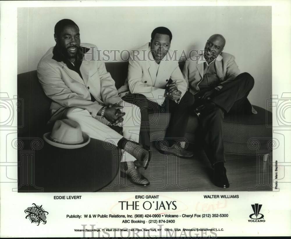 1997 Press Photo Musical Group The O&#39;Jays - Historic Images