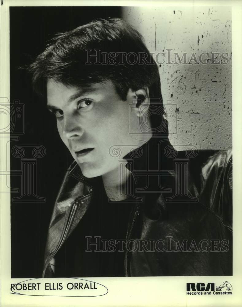 Press Photo Singer Robert Ellis Orrall - Historic Images