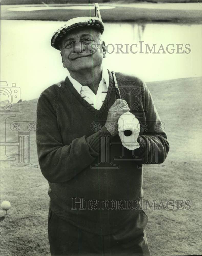 1987 Press Photo Actor George C. Scott in "Pals" - Historic Images