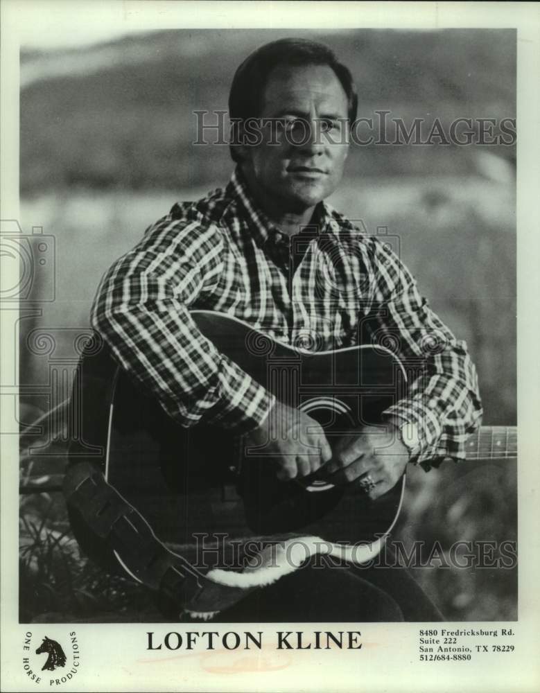 1983 Lofton Kline, Musician - Historic Images