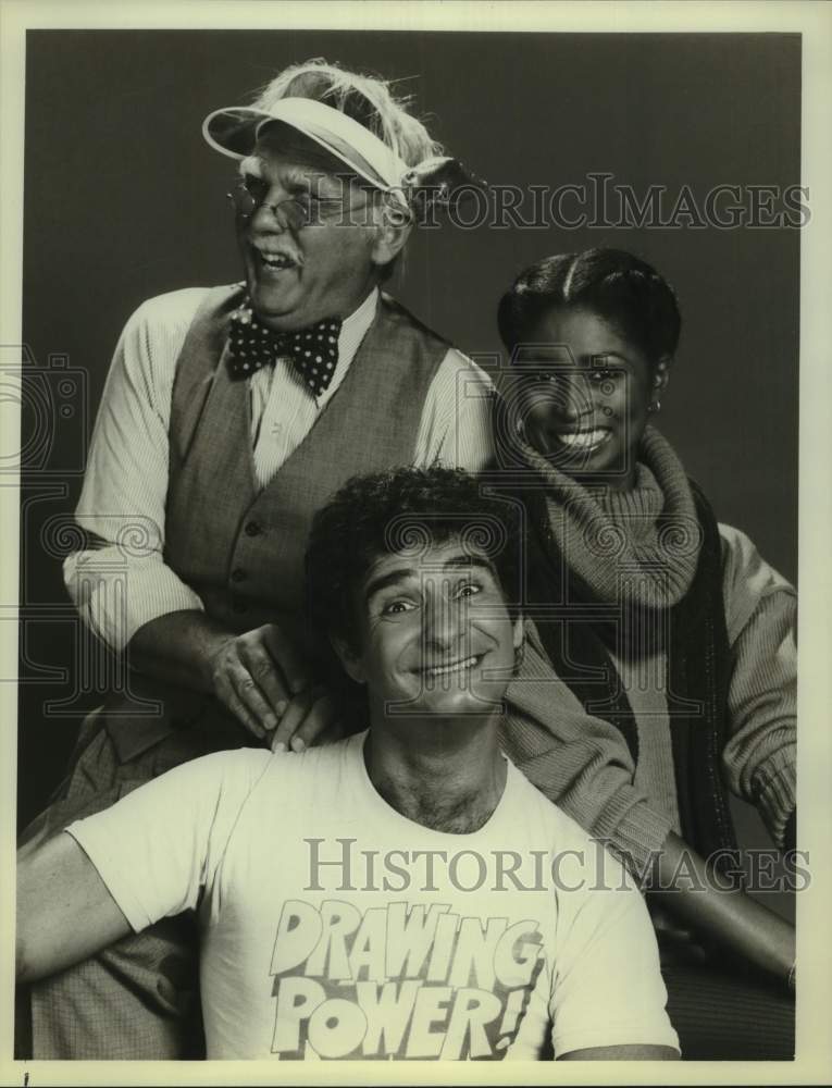 Actor Lenny Schultz with Co-Stars - Historic Images