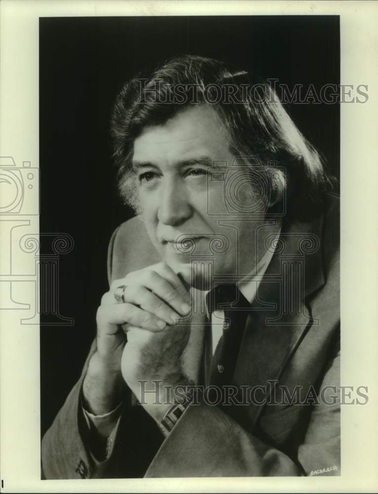 1990 Press Photo Gunther Schuller, Mozart Symphony Conductor and Composer - Historic Images