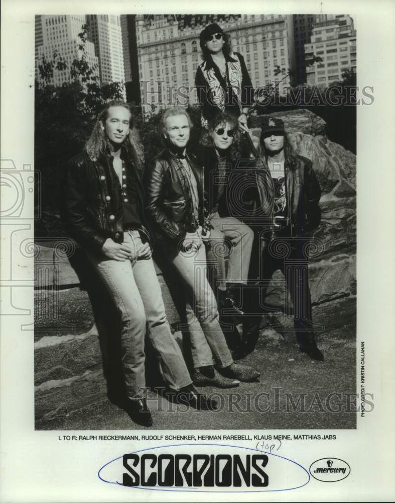 Members of the band Scorpions, Entertainers - Historic Images