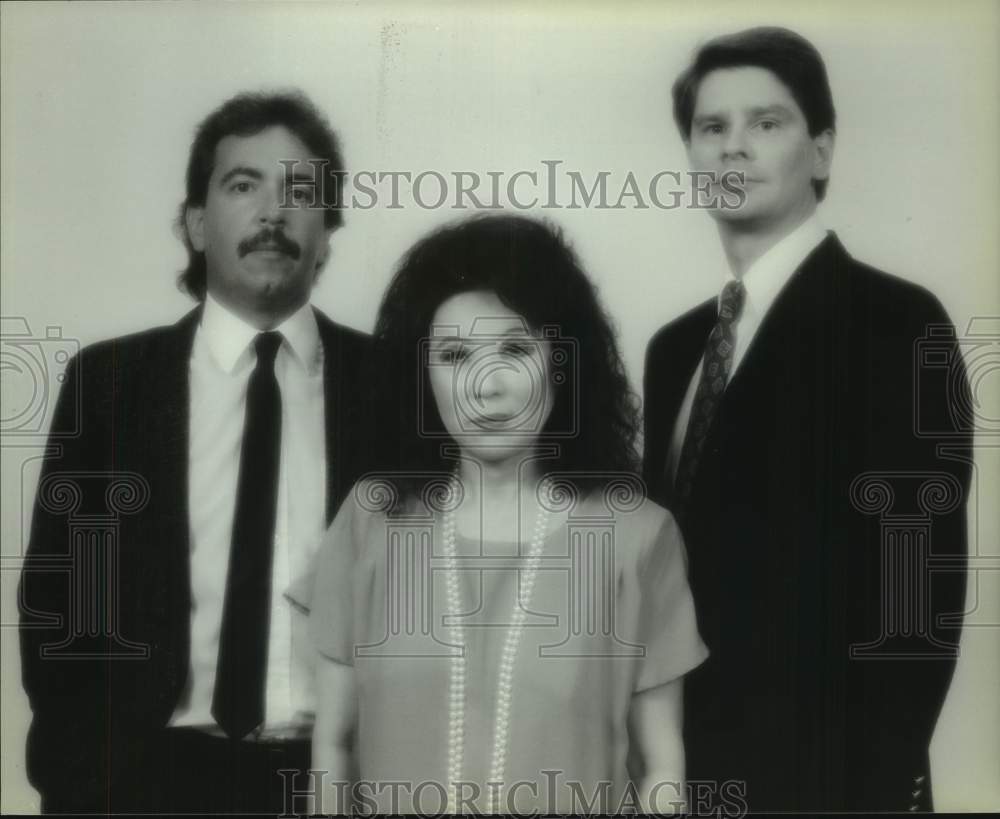 1991 Members of the Nobuko Trio, jazz ensemble. - Historic Images