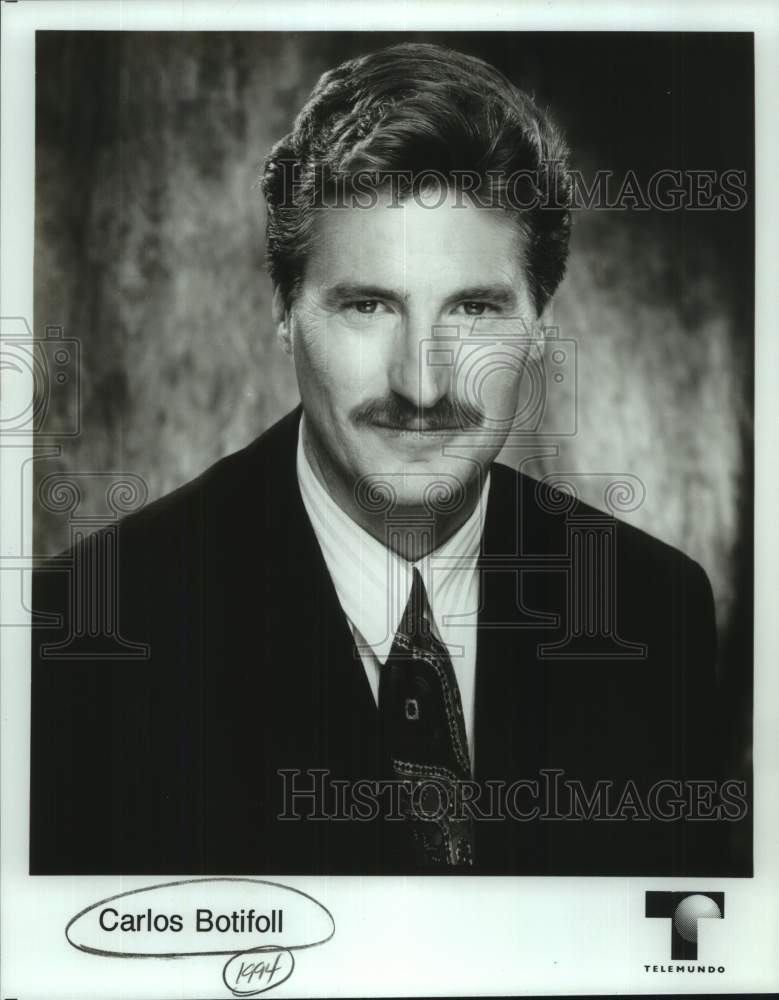 1994 Press Photo Correspondent Carlos Botifoll - Historic Images