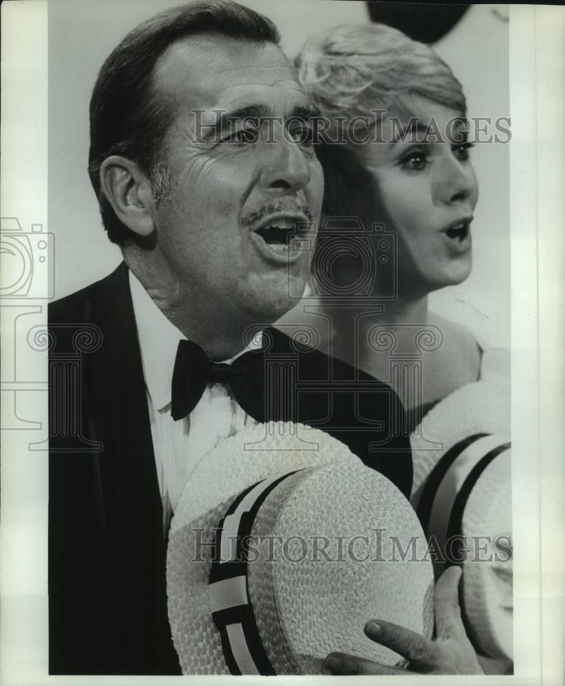 Singers Tennessee Ernie Ford and Shirley Jones on Television Special - Historic Images