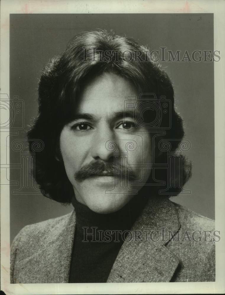 1985 Press Photo Geraldo Rivera, Telethon Host - Historic Images