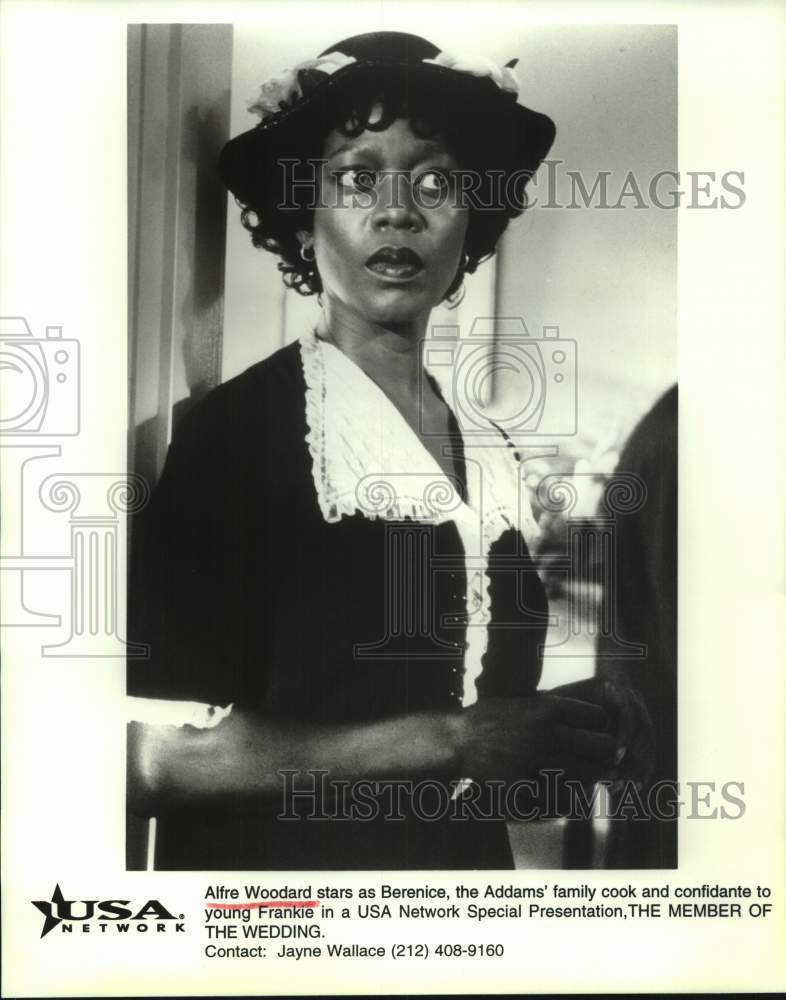 Press Photo Actress Alfre Woodard as Berenice in "The Member of The Wedding" - Historic Images