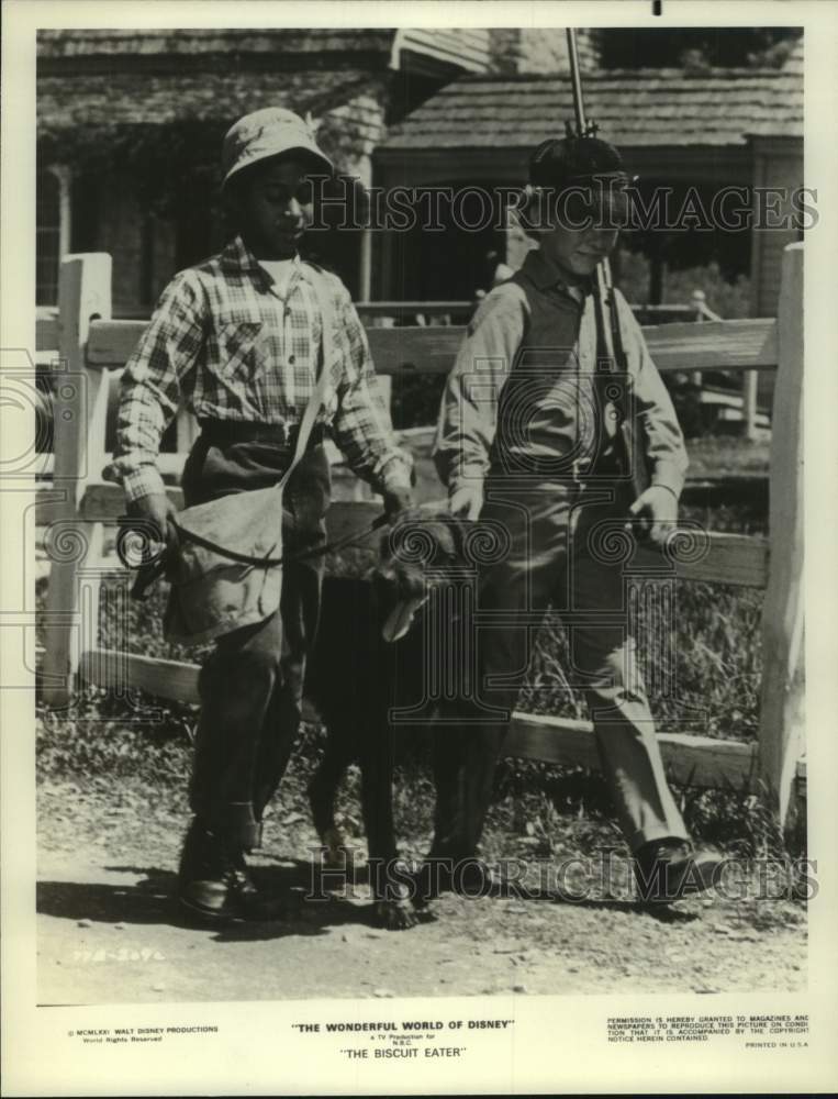 1971 Press Photo Actors in "The Biscuit Eater" movie - Historic Images
