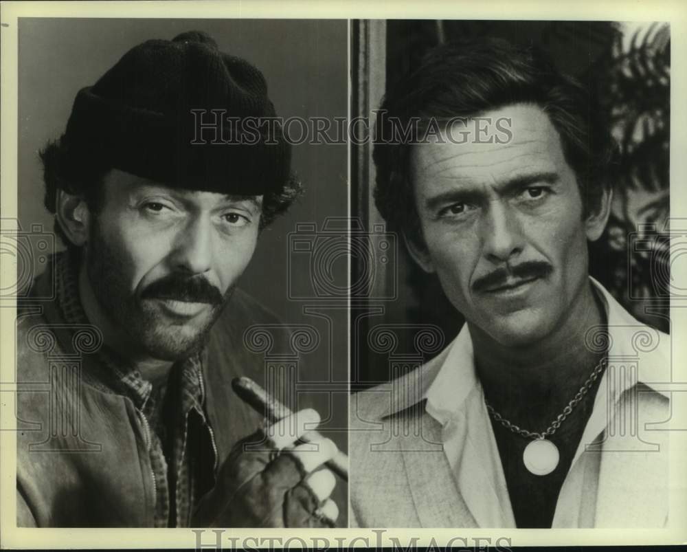 1981 Press Photo Actor Bruce Weitz in "Hill Street Blues" and Sunday Night Movie - Historic Images