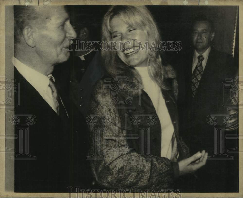 Actress Loretta Swit with Friend - Historic Images