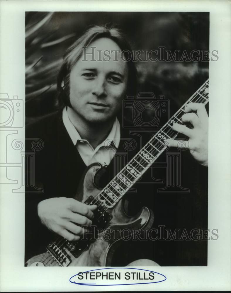 Press Photo Musician Stephen Stills - Historic Images