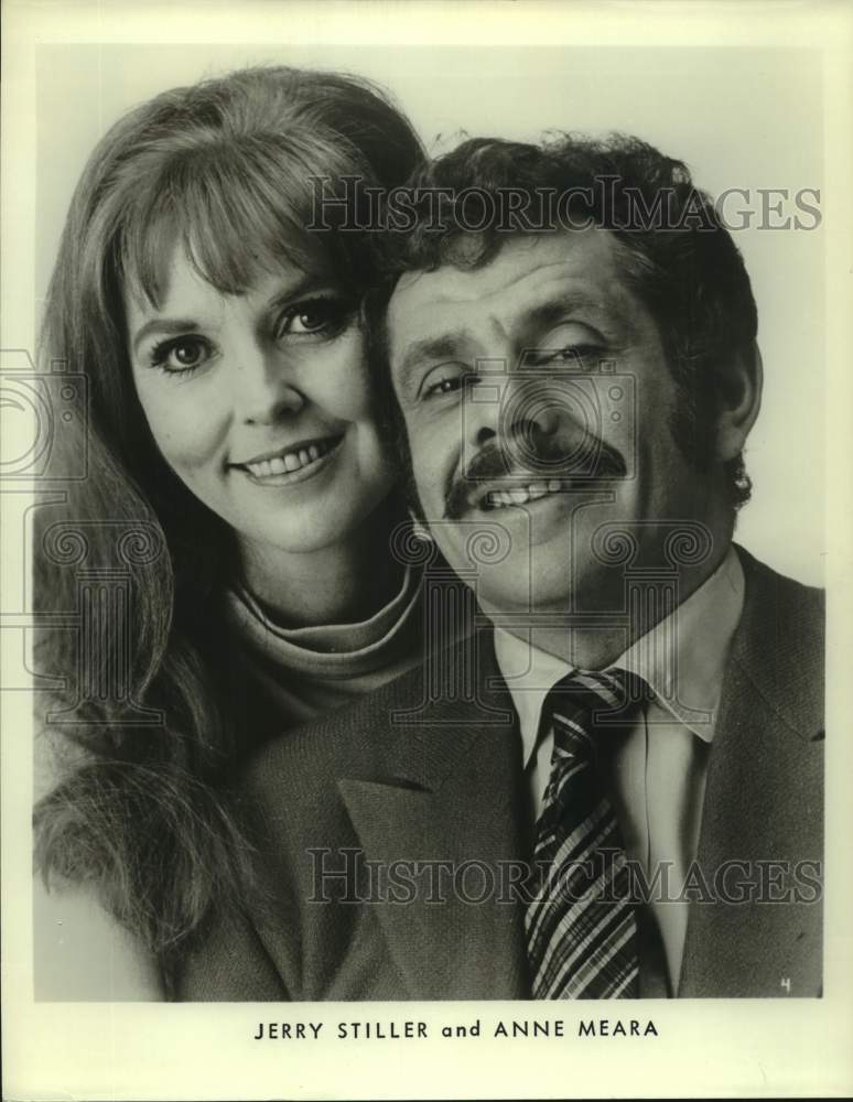 Press Photo Actor Jerry Stiller and Anne Meara - Historic Images