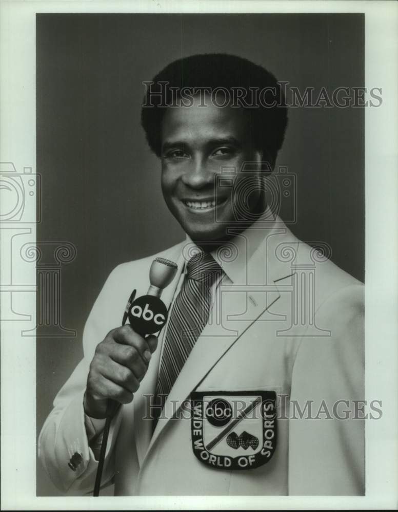 Press Photo Lynn Swann, former football player, sportscaster and politician.- Historic Images
