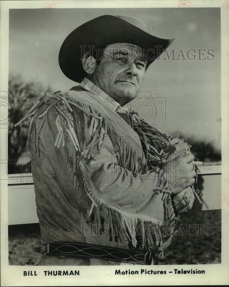 Actor Bill Thurman - Historic Images