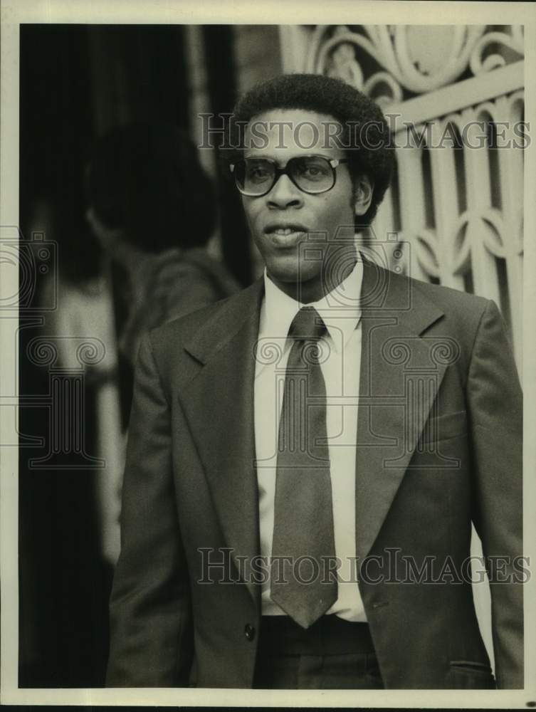 Man wearing glasses in portrait - Historic Images
