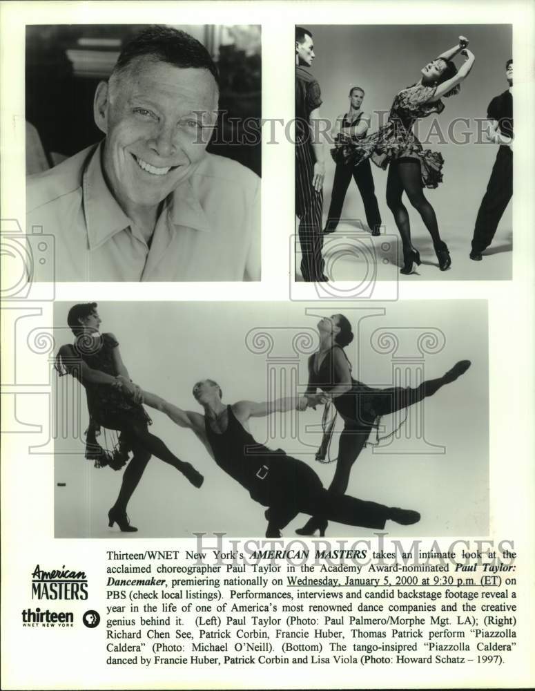 1997 Choreographer Paul Taylor and Dancers in "Dancemaker" - Historic Images