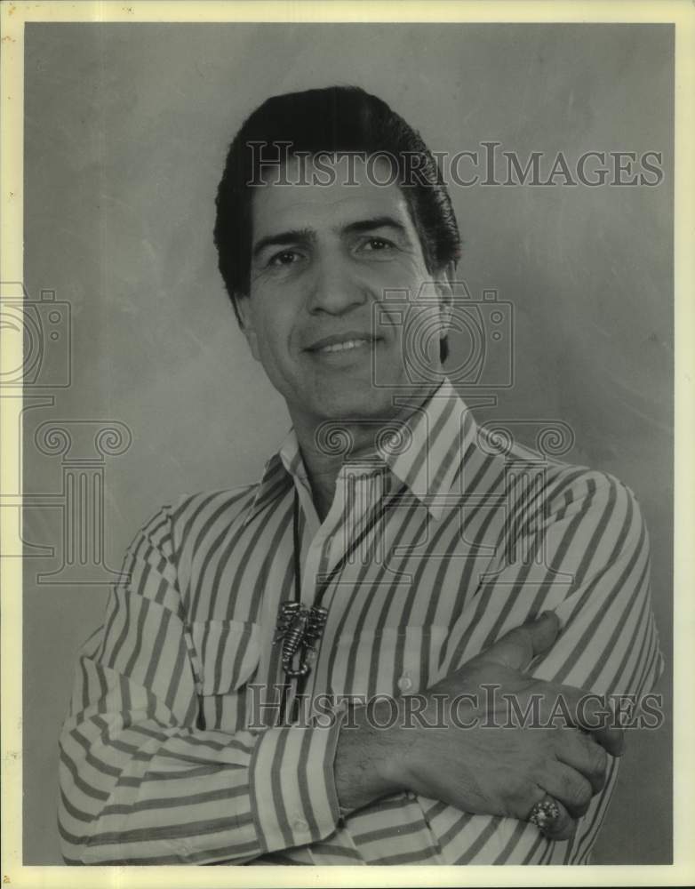 Press Photo Singer Rudy Tee - Historic Images