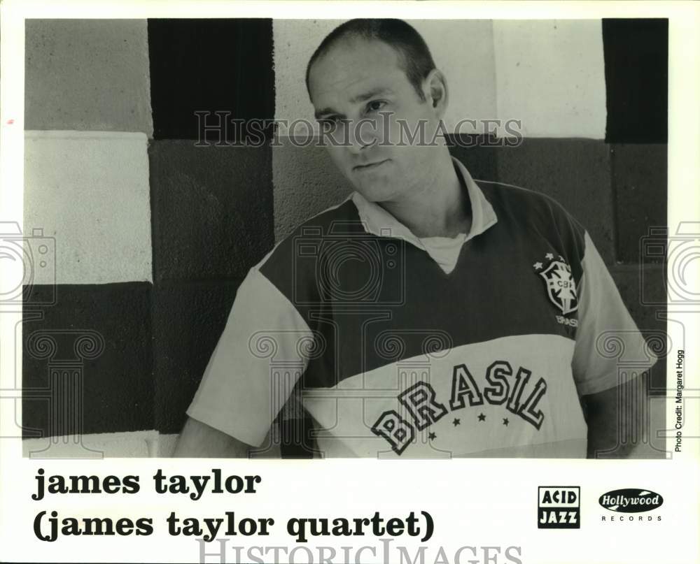 Press Photo James Taylor of the James Taylor Quartet - Historic Images