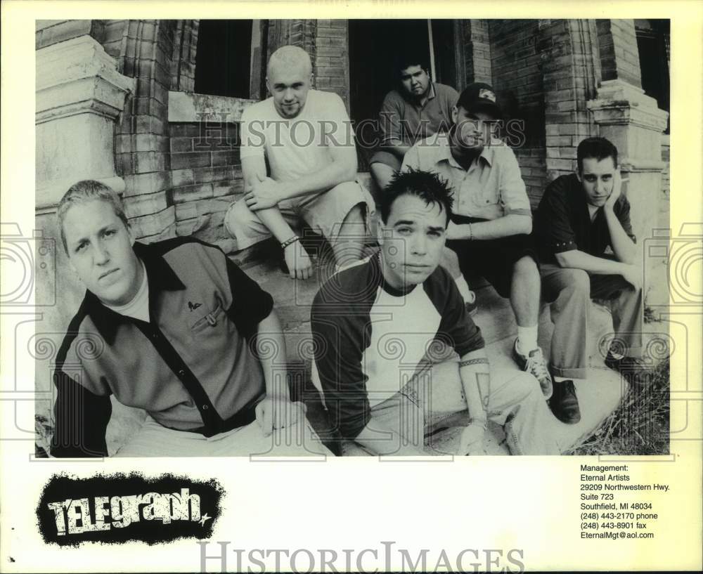 Press Photo Musical Group, Telegraph - Historic Images