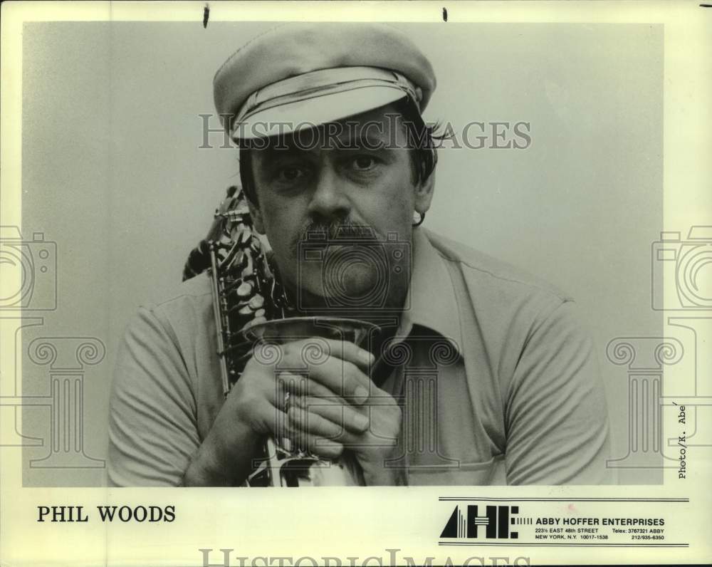 Press Photo Phil Woods, Musician - Historic Images