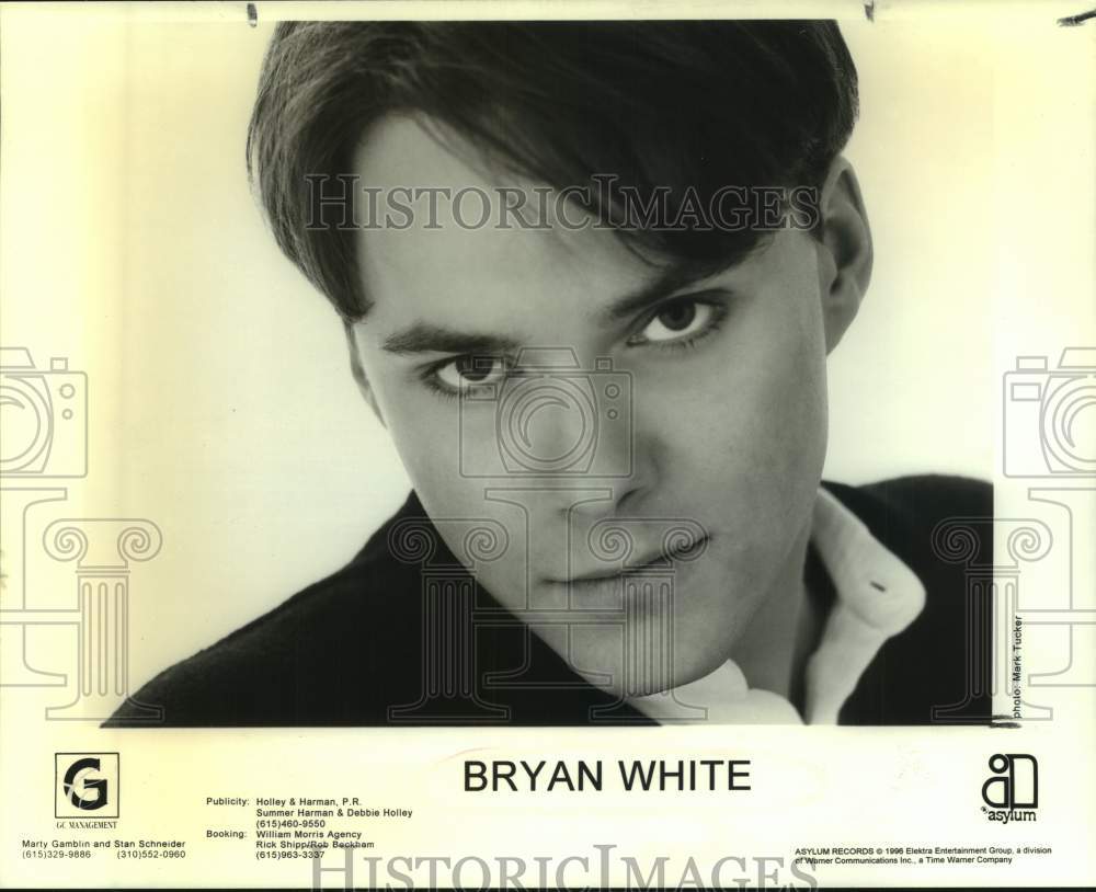 1997 Press Photo Bryan White, Singer - Historic Images