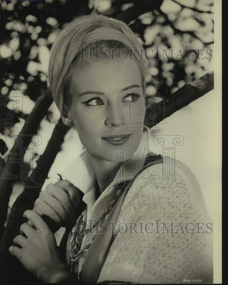 1966 Press Photo Actress Ulla StrÃƒÂ¶mstedt - sap39400 - Historic Images