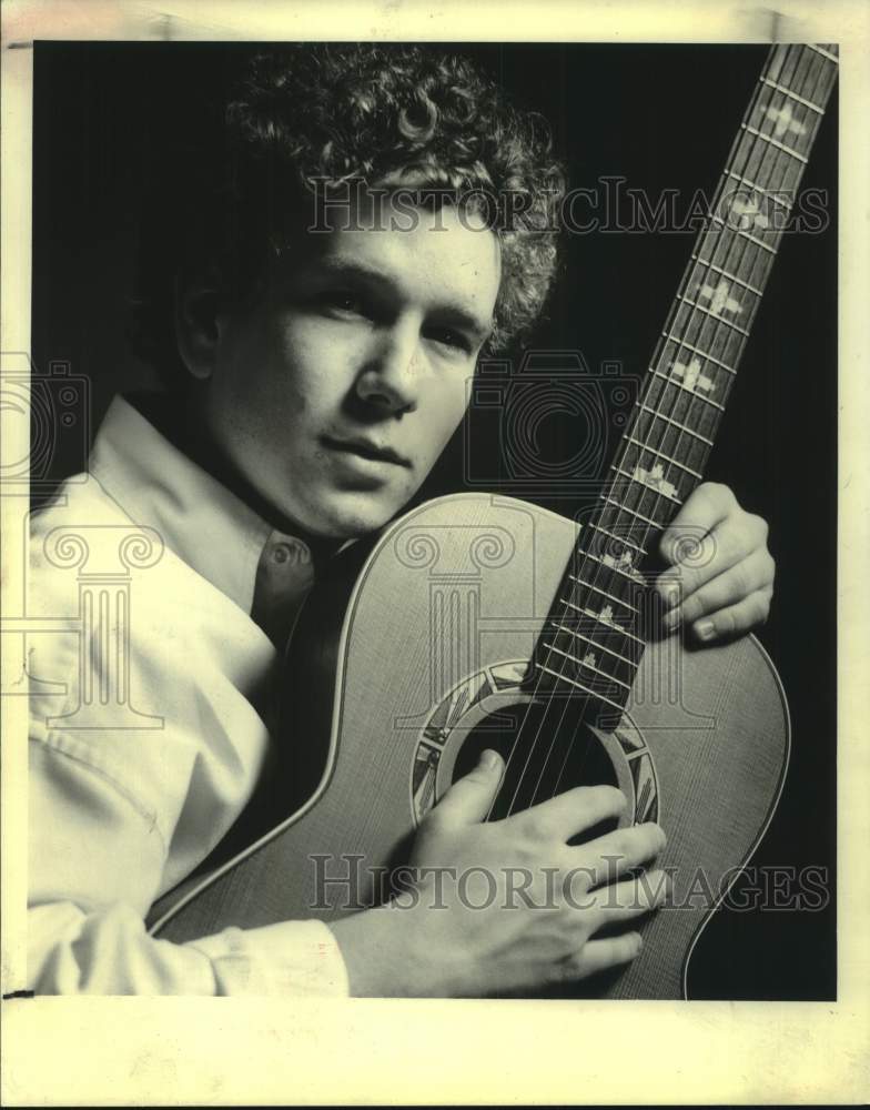 1996 Folk Singer Luke Olson - Historic Images