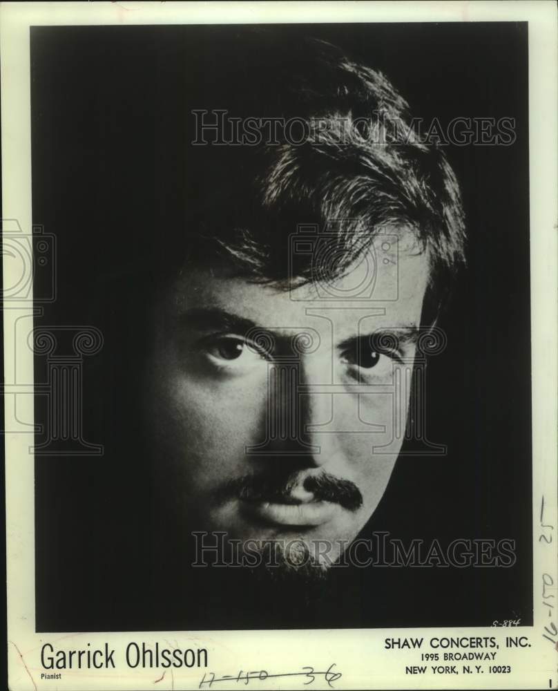 Press Photo Garrick Ohlsson, Musician and Piano Player - Historic Images