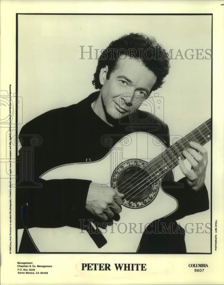 1996 Musician Peter White - Historic Images