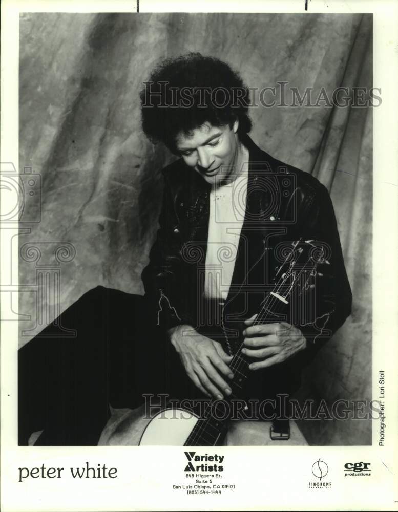 1996 Peter White, Guitarist - Historic Images