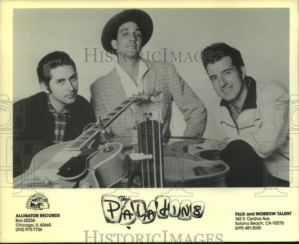 Press Photo Musical Group, The Paladins - Historic Images