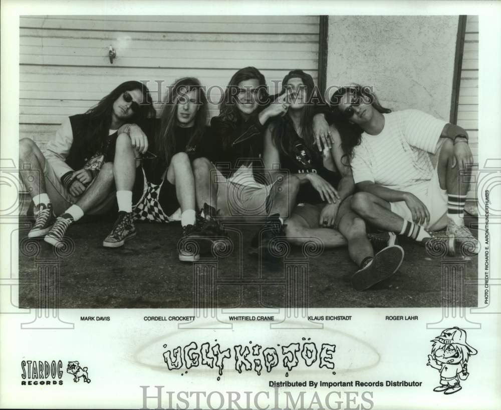 Press Photo Ugly Kid Joe, Rock Band - Historic Images