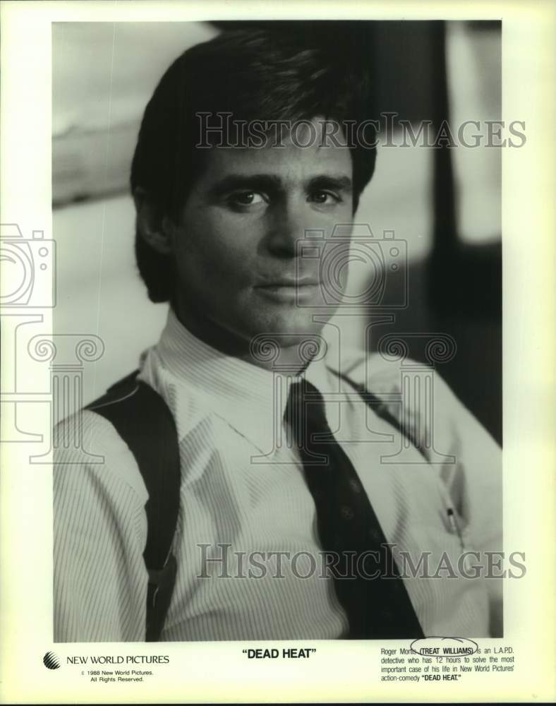 1988 Press Photo Actor Treat Williams in "Dead Heat" - Historic Images
