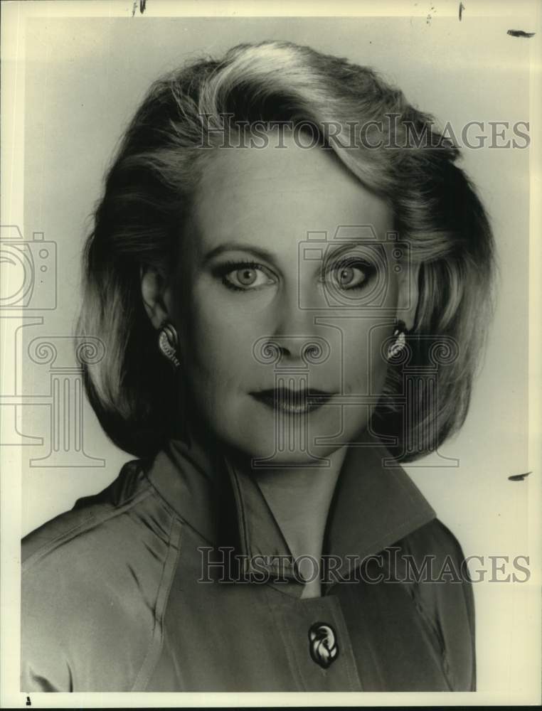 1987 Press Photo Mary Alice Williams, Co-anchor, &#39;Yesterday, Today and Tomorrow&#39; - Historic Images