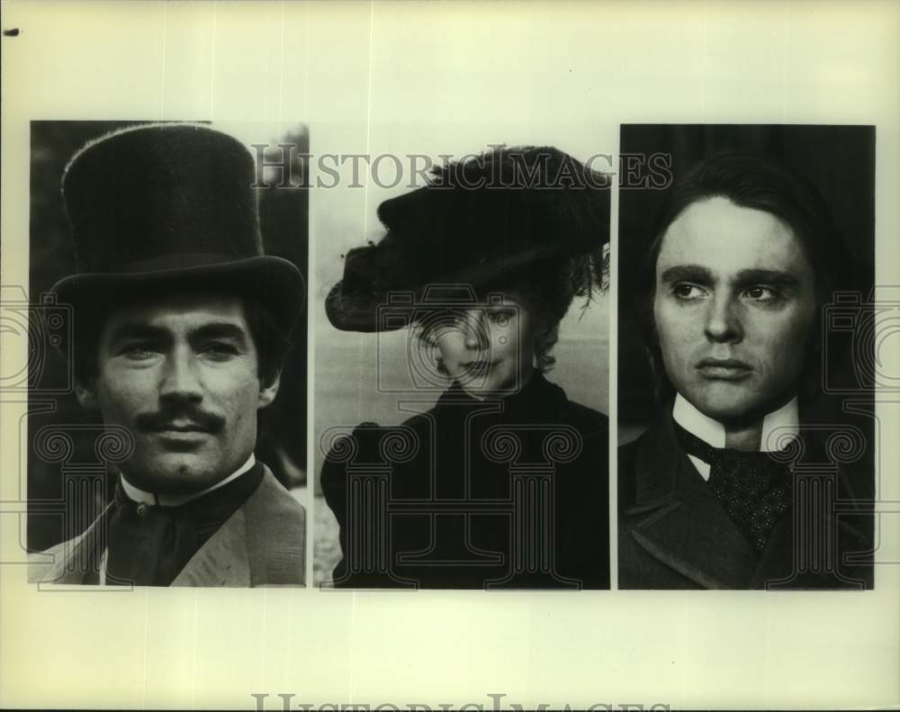 Press Photo Actress Linda Purl with co-stars in composite closeups - Historic Images