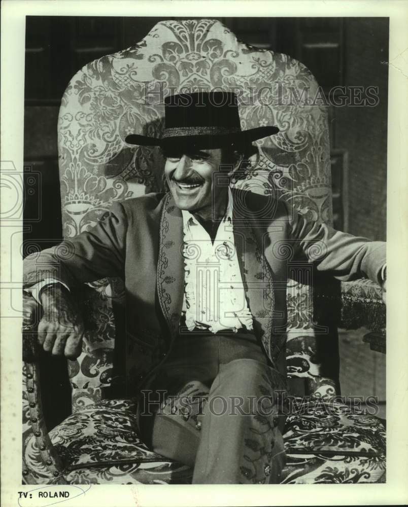 1970 Press Photo Actor Gilbert Roland - Historic Images