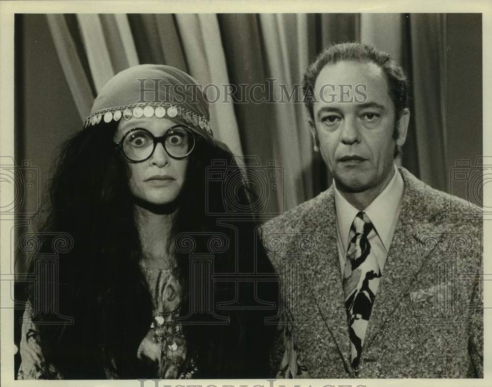 Press Photo Actress Susan Tolsky with Actor - Historic Images