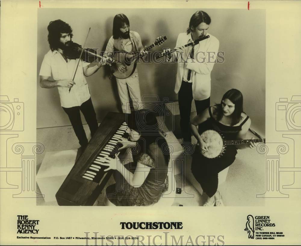 Press Photo Music Group Touchstone - Historic Images