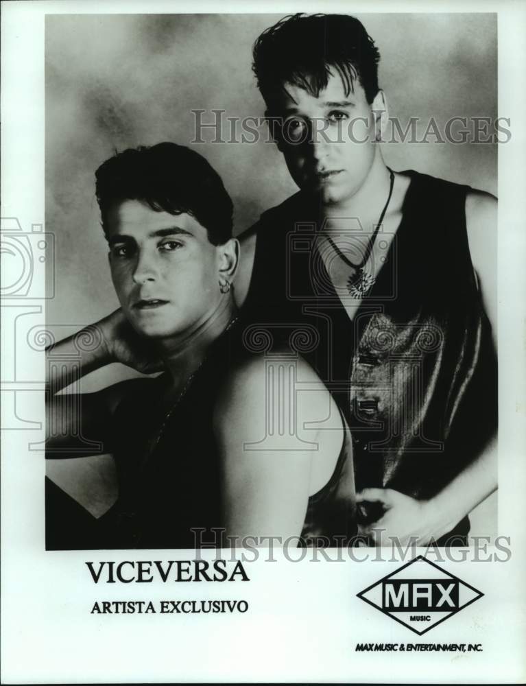 Press Photo Music Group ViceVersa - Historic Images