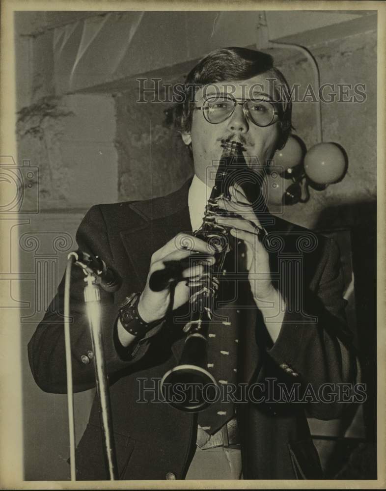 1978 Press Photo Allan Vache, American jazz clarinetist. - Historic Images