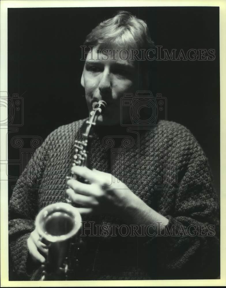 Press Photo Ben Covington in A Different Drummer, at Trinity University. - Historic Images