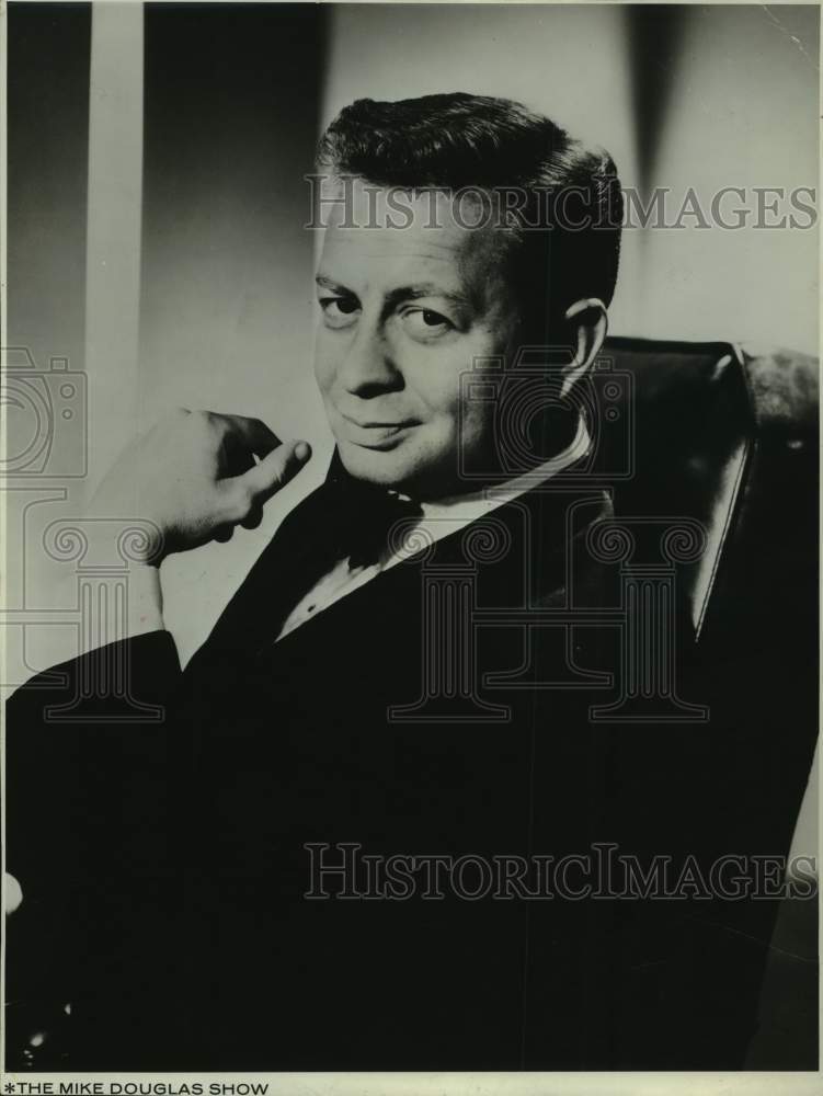 1970 Press Photo Mel Torme, jazz singer, on The Mike Douglas Show. - Historic Images