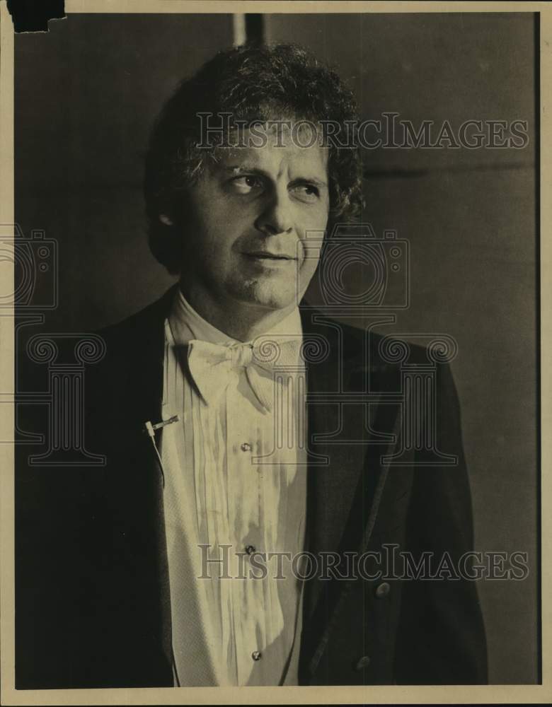 1980 Press Photo Lawrence Smith, American conductor and pianist. - Historic Images