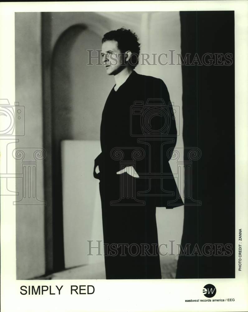 Press Photo Musician Simply Red - Historic Images